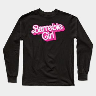 Barrebie Girl Ballet Dancer Long Sleeve T-Shirt